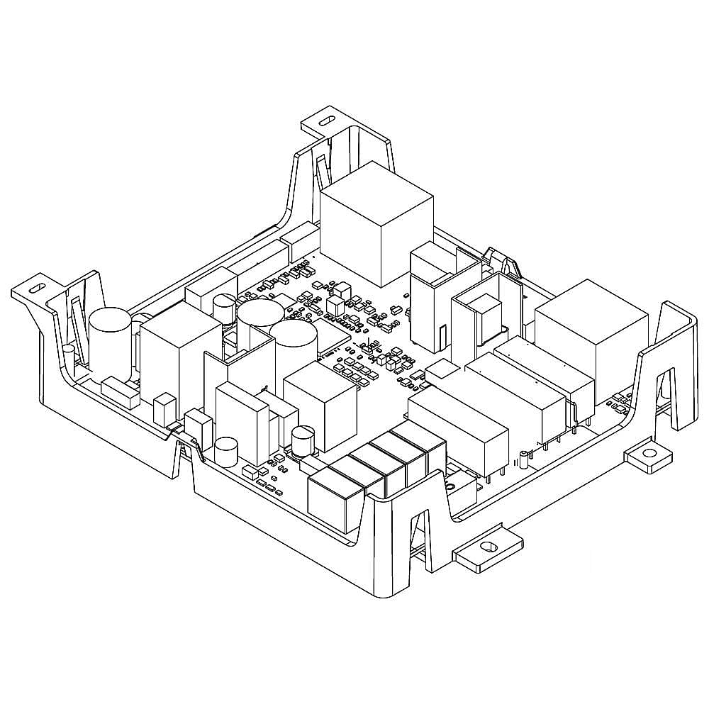 Part #w11556188, Cooking Appliance Electronic Control Board