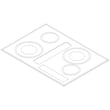 Glass Assy-t for Jenn-Air JED4430KS01 - Part W11557675