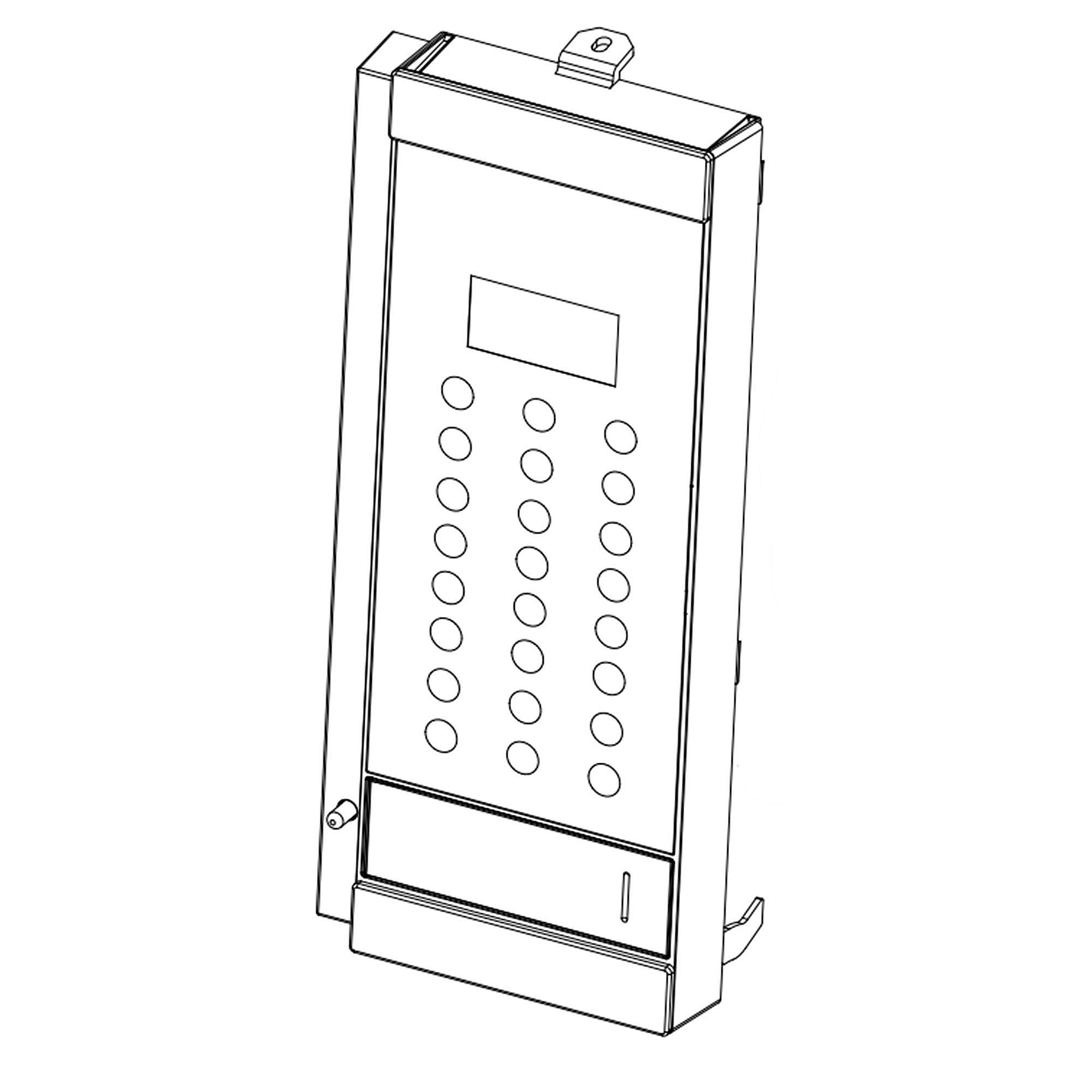 Photo of Part #w11565107, Control Pane | 17.50 x 6.50 x 4.00 from Repair Parts Direct