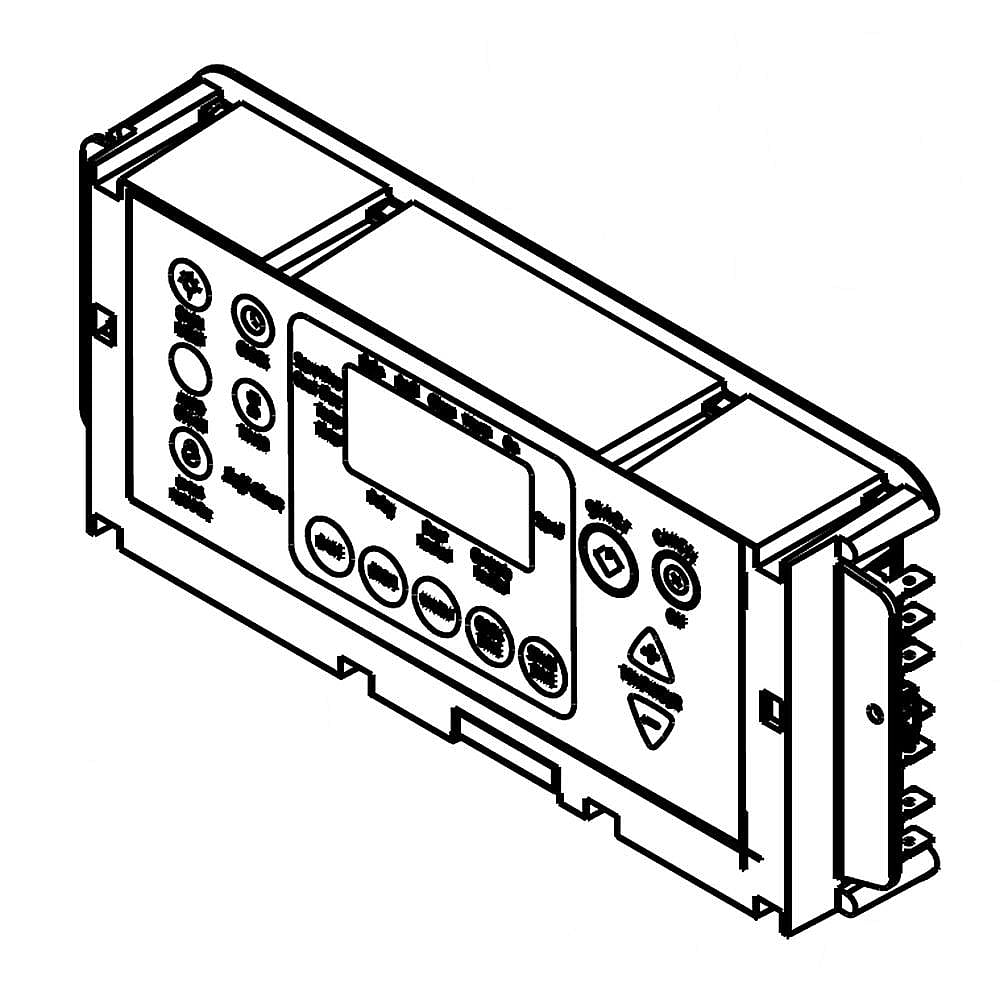 Part #w11567368, Whirlpool Range Oven Control Board (Replaces W11528177) / 16.00 x 7.00 x 2.50