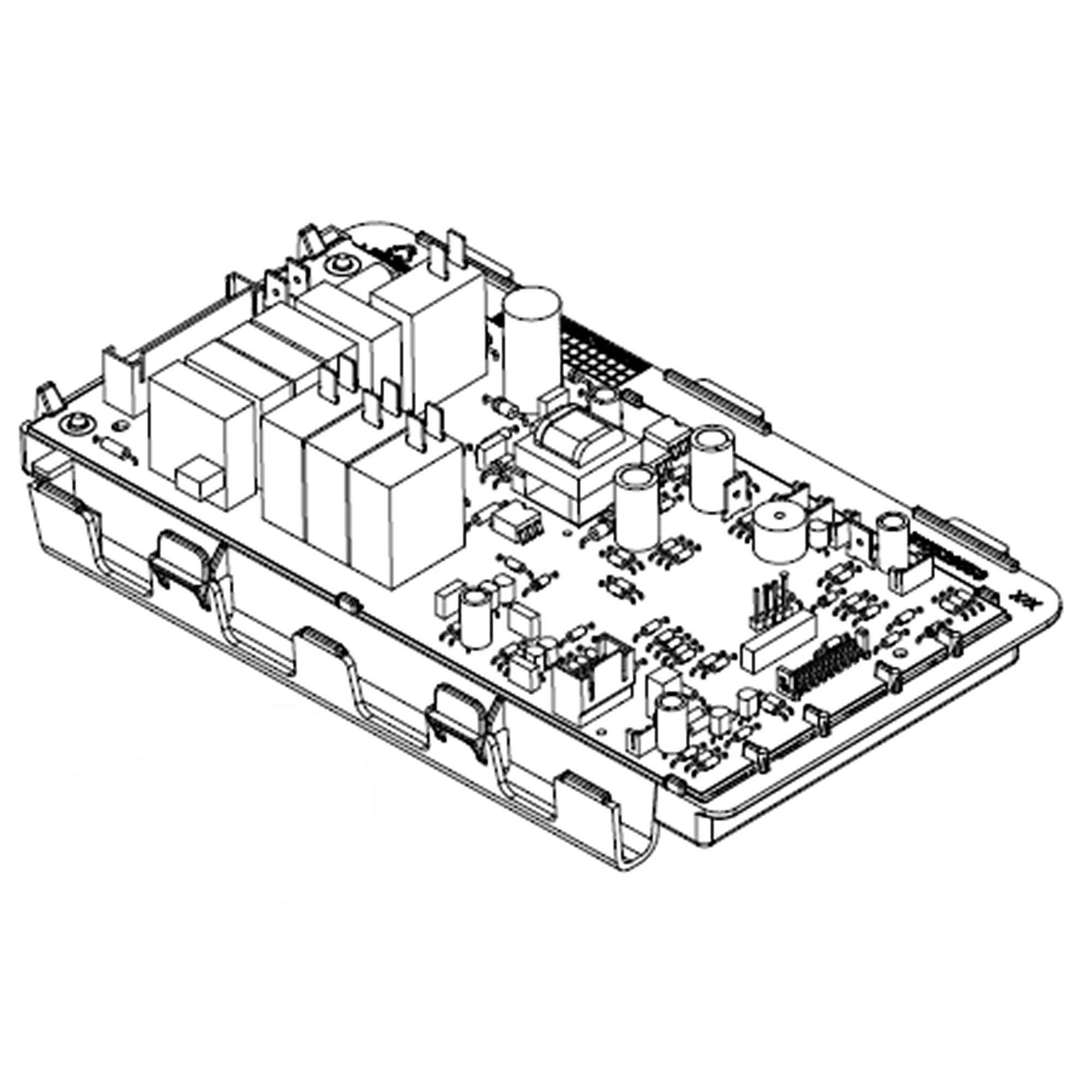 Part #w11594418, Wall Oven Power Supply Board