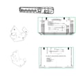 Bump_out_mou for KitchenAid KMMF530PPS00 - Part W11630300