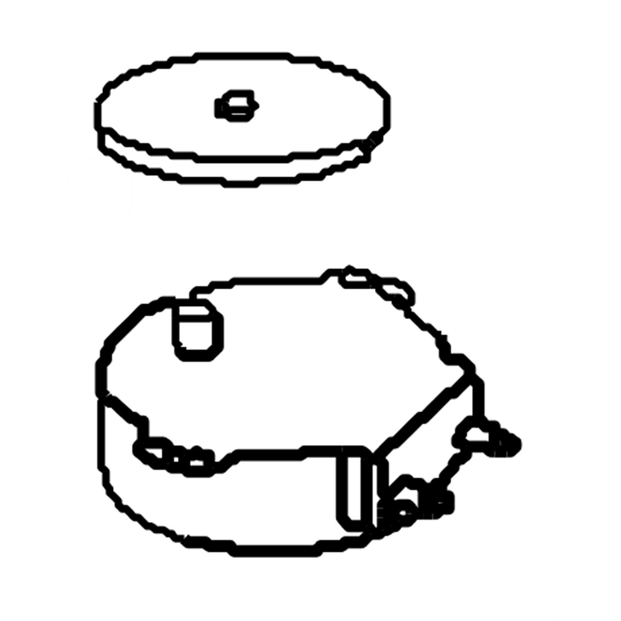 Part #w11661547, Microwave Turntable Motor (Replaces W10143959) / 8.00 x 10.00 x 1.00