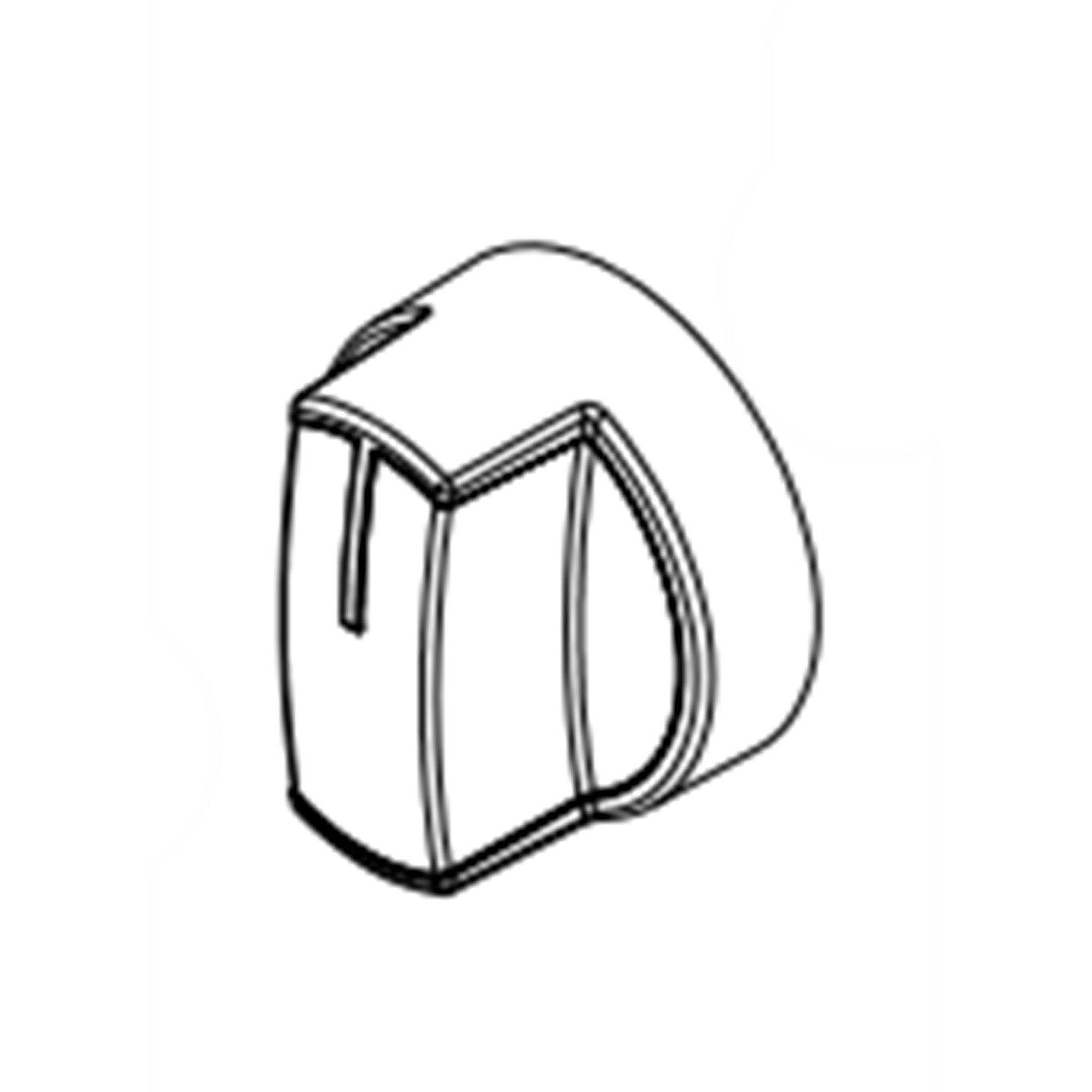 Photo of Part #w11686847, Knob-Gas, sst from Repair Parts Direct