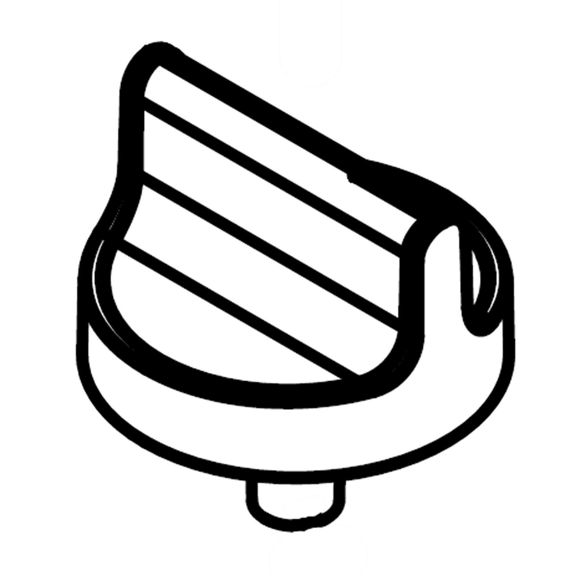 Photo of Part #w11687171, Knob from Repair Parts Direct