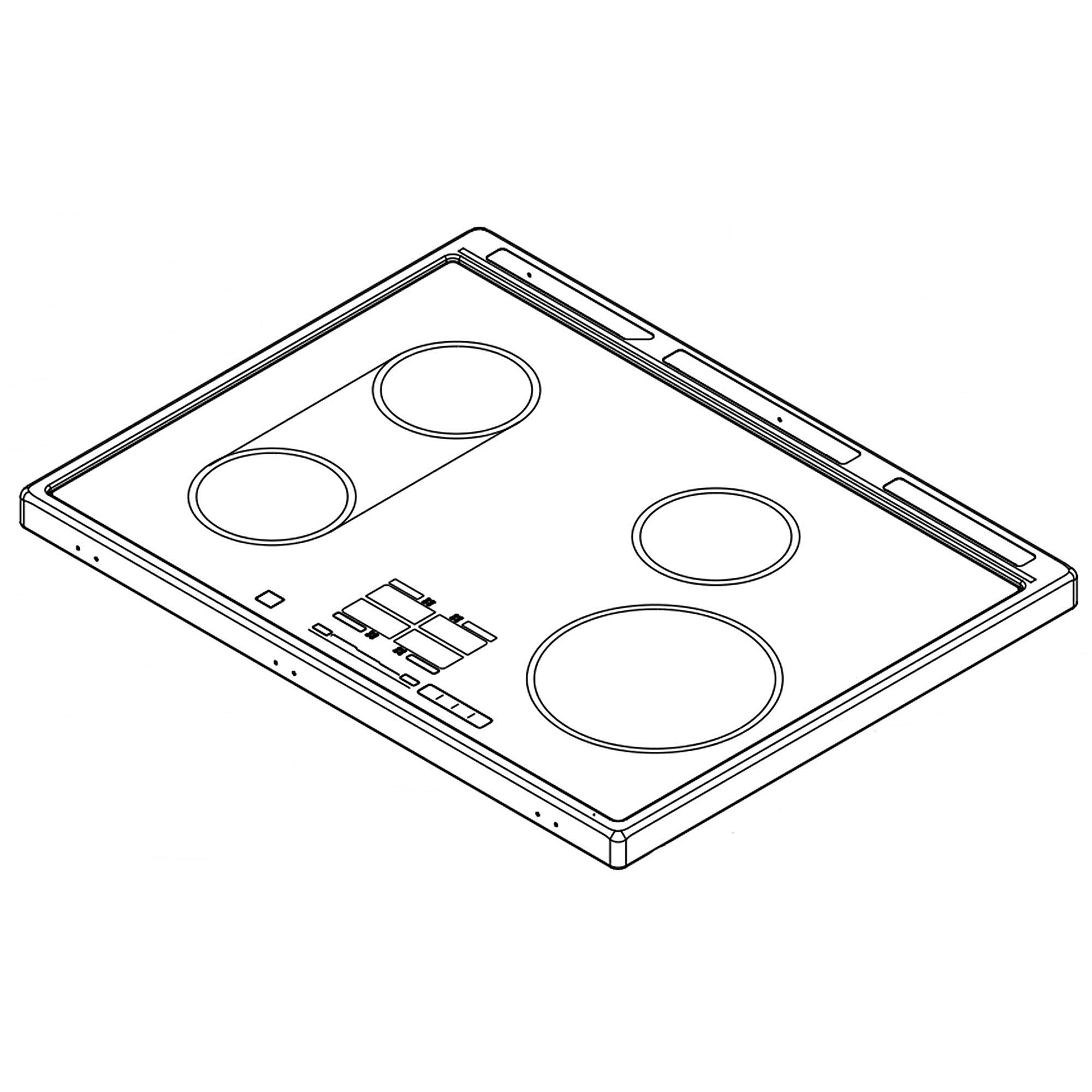 Part #w11690817, Cooktop, Ceran, Ka, Ss Assembly