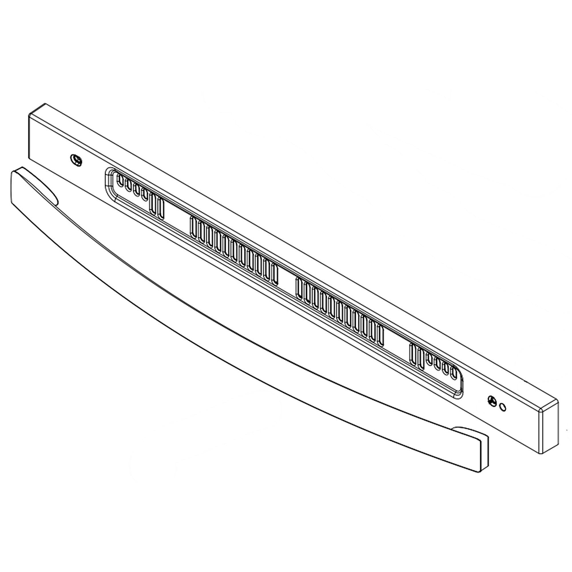Photo of Part #w11706252, Handle&vent from Repair Parts Direct