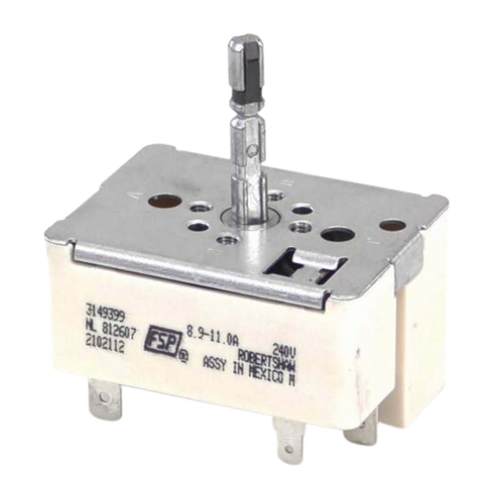 Part #wp3149399, Range Surface Element Control Switch / 5.50 x 3.75 x 1.75