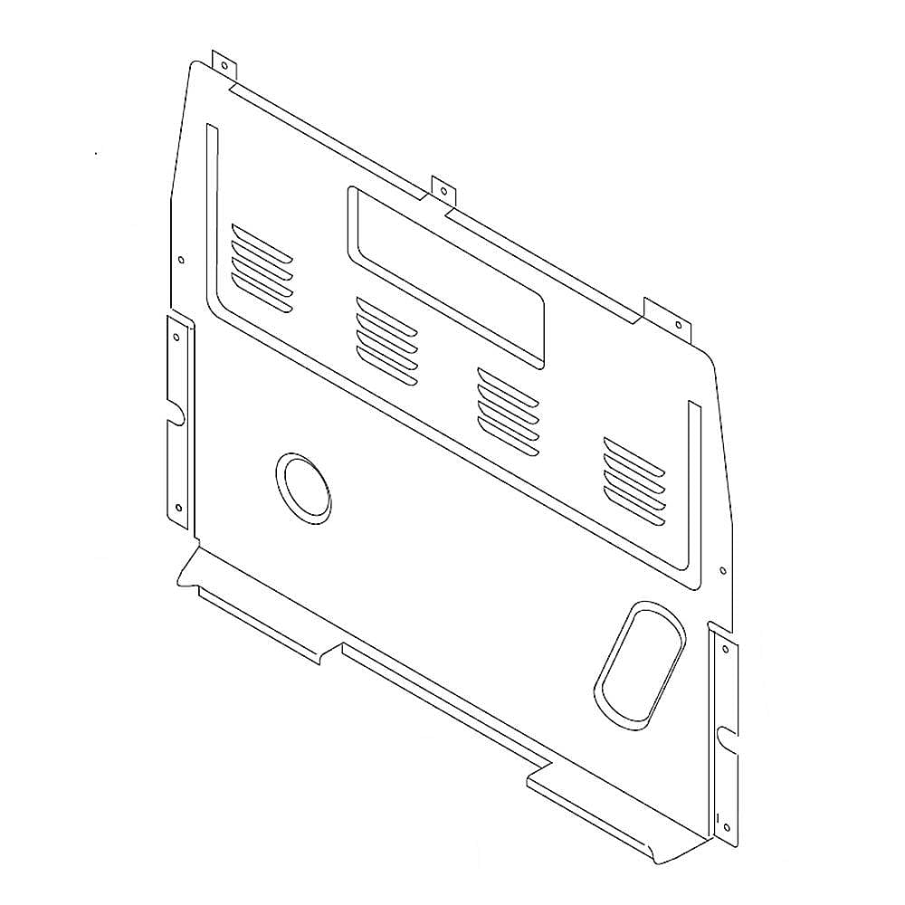 Photo of Part #wp8272473, Cover | 24.82 x 3.07 x 34.94 from Repair Parts Direct