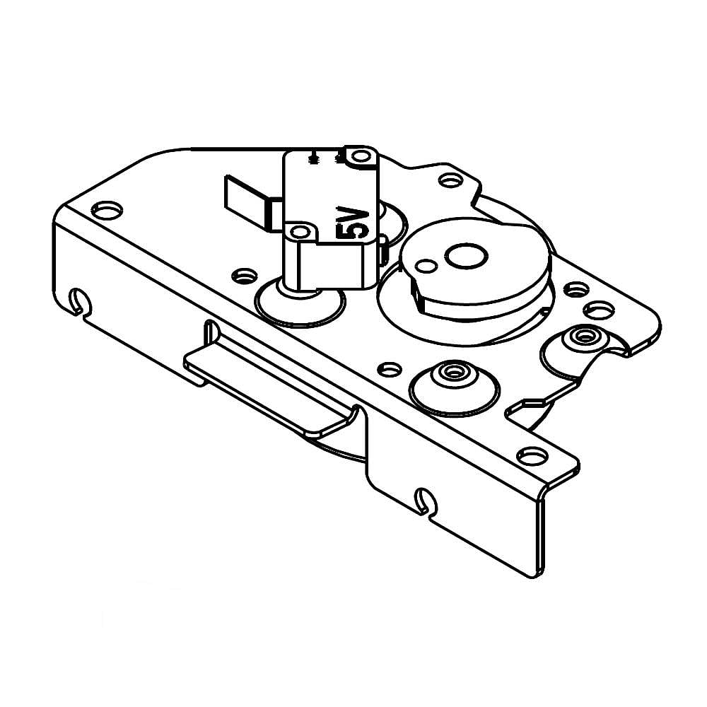 Part #wpw10107840, Latch / 4.77 x 4.25 x 5.90
