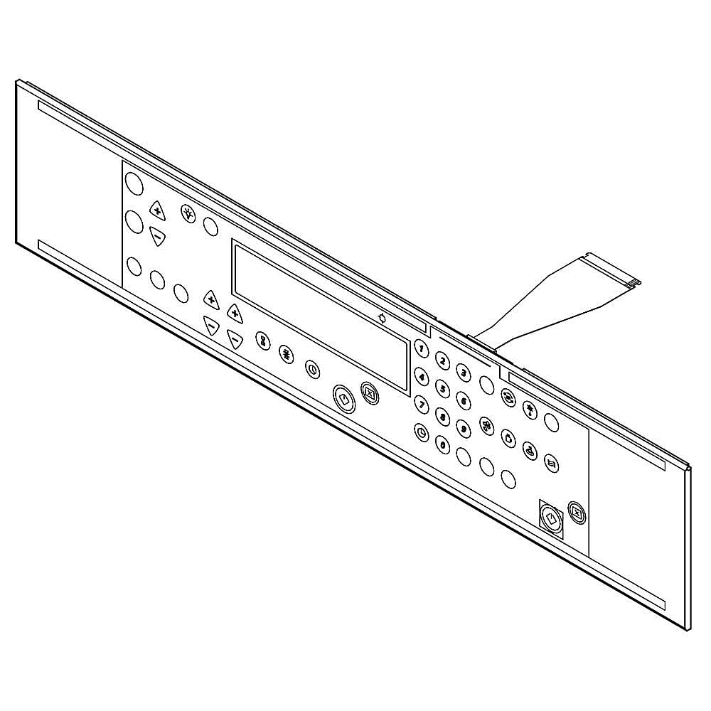 Wall Oven Membrane Switch (Silver)