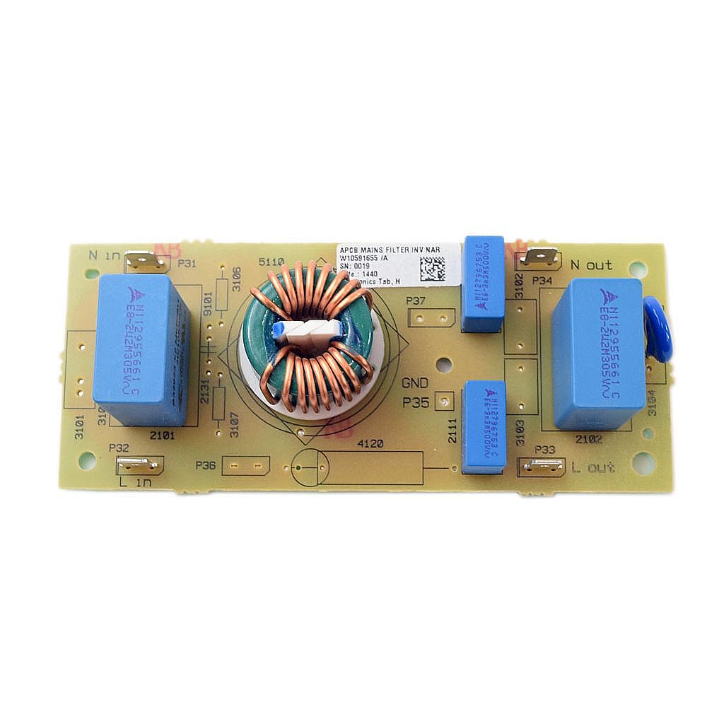 Part #wpw10120220, Microwave Noise Filter / 6.37 x 4.25 x 3.50