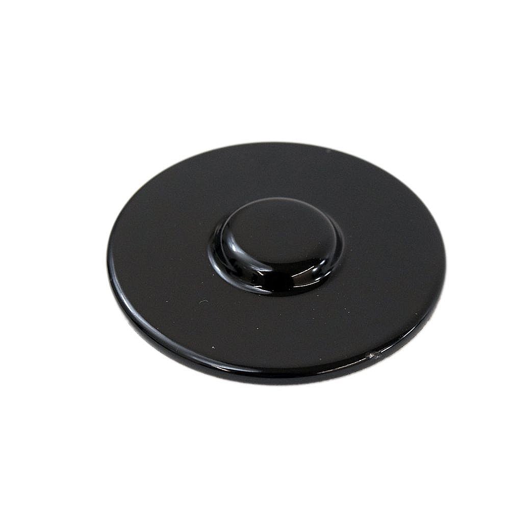 Part #wpw10169985, Range Surface Burner Cap (Black) | 0.25 x 2.37 x 2.37