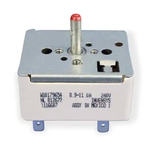 Range Surface Element Control Switch WPW10179654