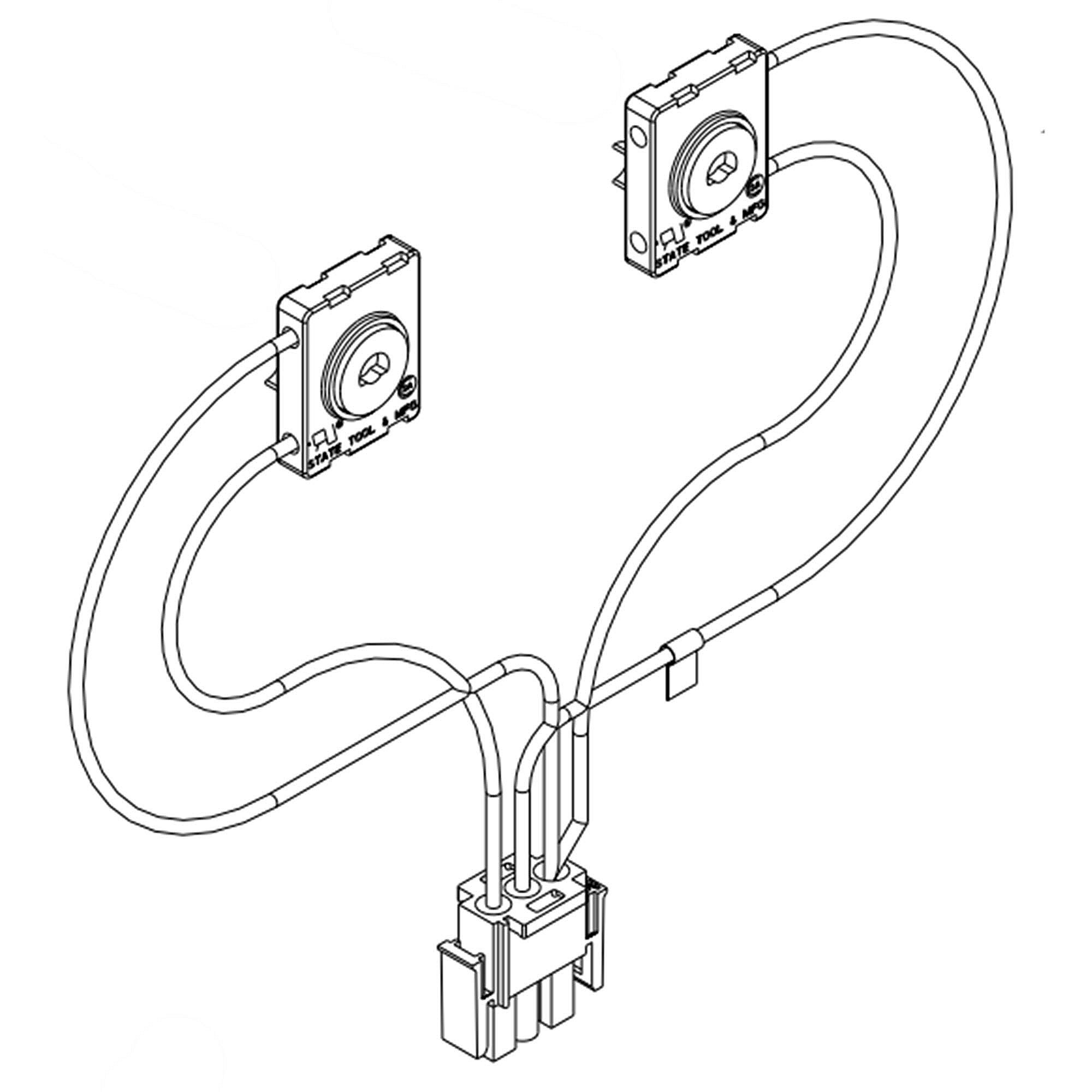 Part #wpw10181456, Switch | 5.13 x 4.00 x 1.00