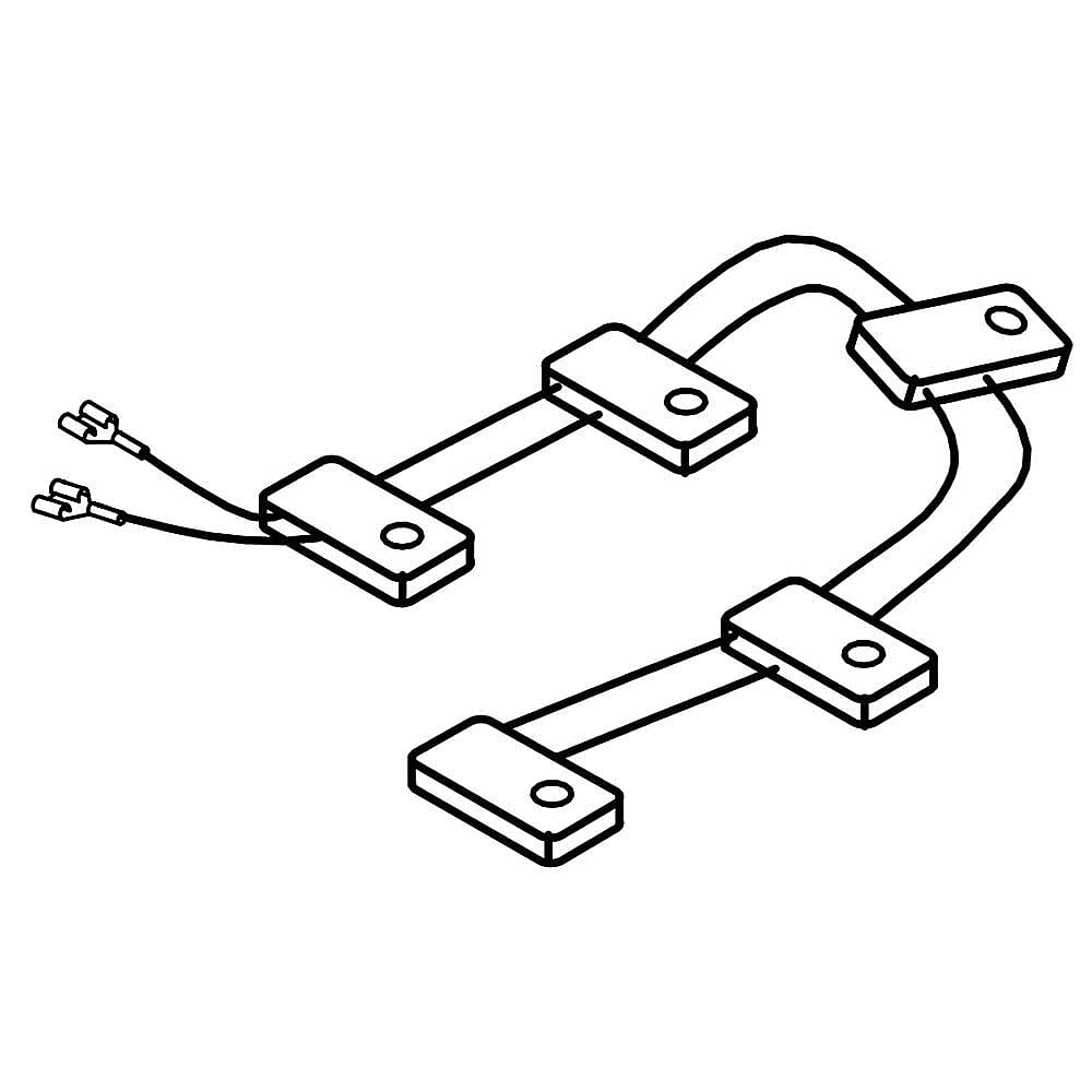 Part #wpw10184468, Cooktop Igniter Switch And Harness Assembly / 2.00 x 2.00 x 9.00