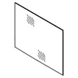 Range Oven Door Middle Glass for KitchenAid KDRS463VSD01 - Part WPW10188327