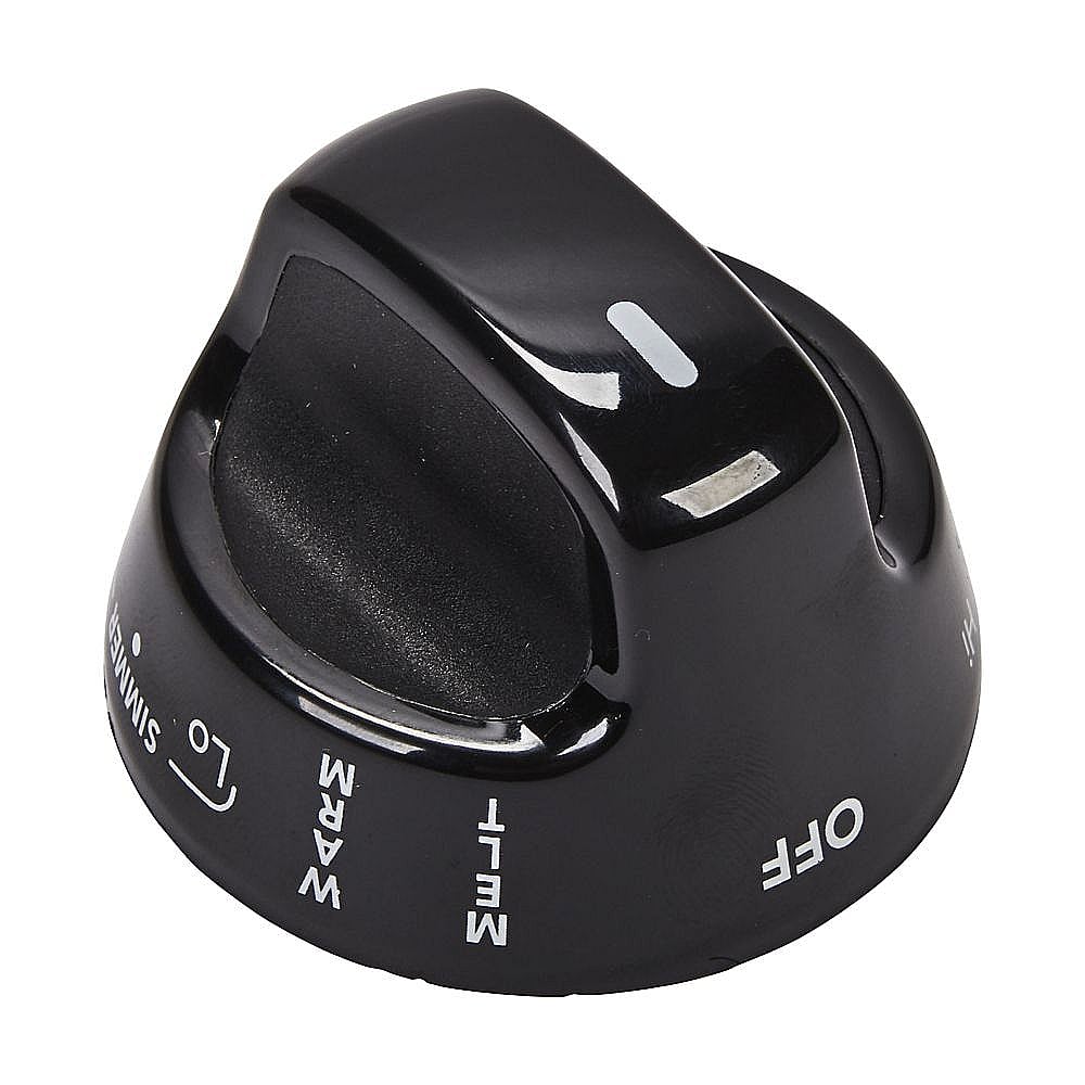 Part #wpw10193259, Range Surface Element Knob | 2.00 x 2.00 x 2.00