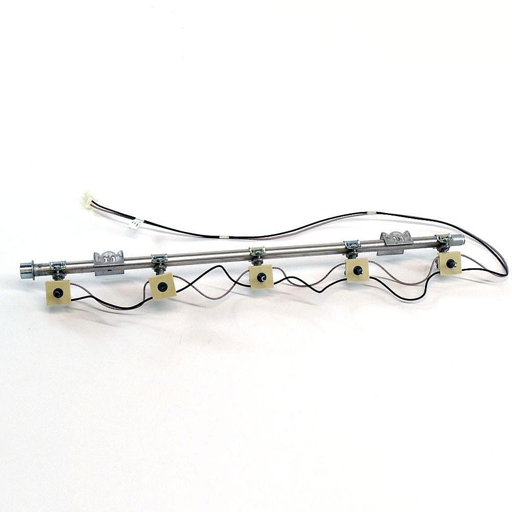 Part #wpw10204705, Range Surface Burner Manifold Assembly (Replaces W10204705) / 5.07 x 3.44 x 27.19