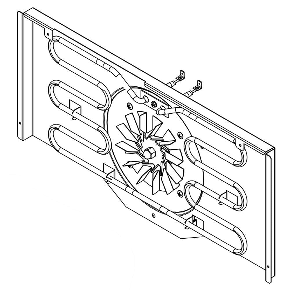 Range Convection Fan Assembly