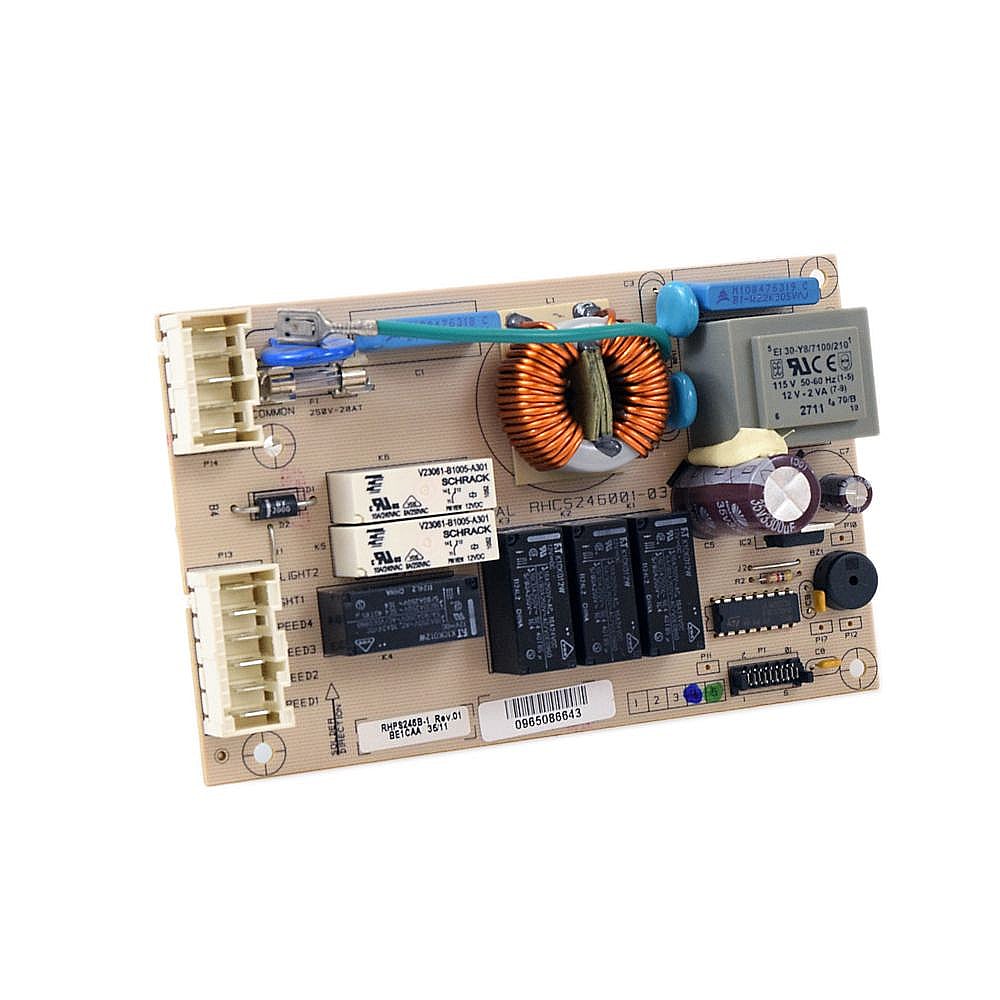 Part #wpw10291604, Range Hood Relay Control Board / 4.75 x 4.25 x 5.88