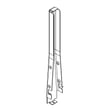 Range Storage Drawer Front Panel Support Bracket for KitchenAid KSEG700ESS4 - Part WPW10318026