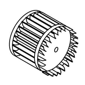 Downdraft Vent Fan Blower Wheel WPW10323301