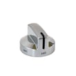 Range Surface Burner Knob for KitchenAid KGRS308BSS0 - Part WPW10324398