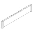 Range Storage Drawer Front Panel for KitchenAid KGRS303BSS1 - Part WPW10330044
