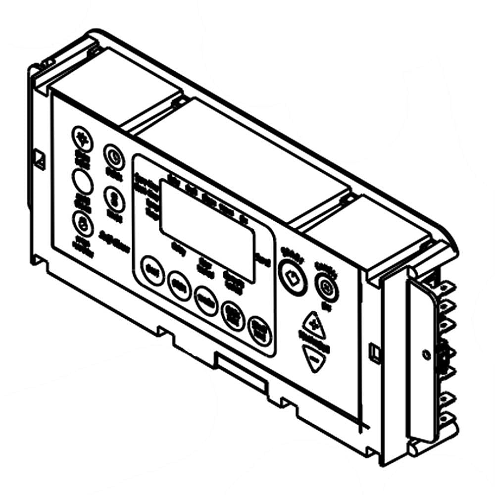 Photo of GE Part #wpw10340308, Ran Oven Control Board | 11.75 x 5.25 x 5.75 from Repair Parts Direct