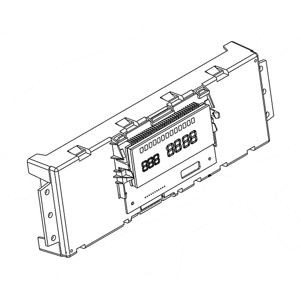 Photo of GE Part #wpw10340699, Ran Oven Control Board | 11.75 x 5.25 x 5.75 from Repair Parts Direct