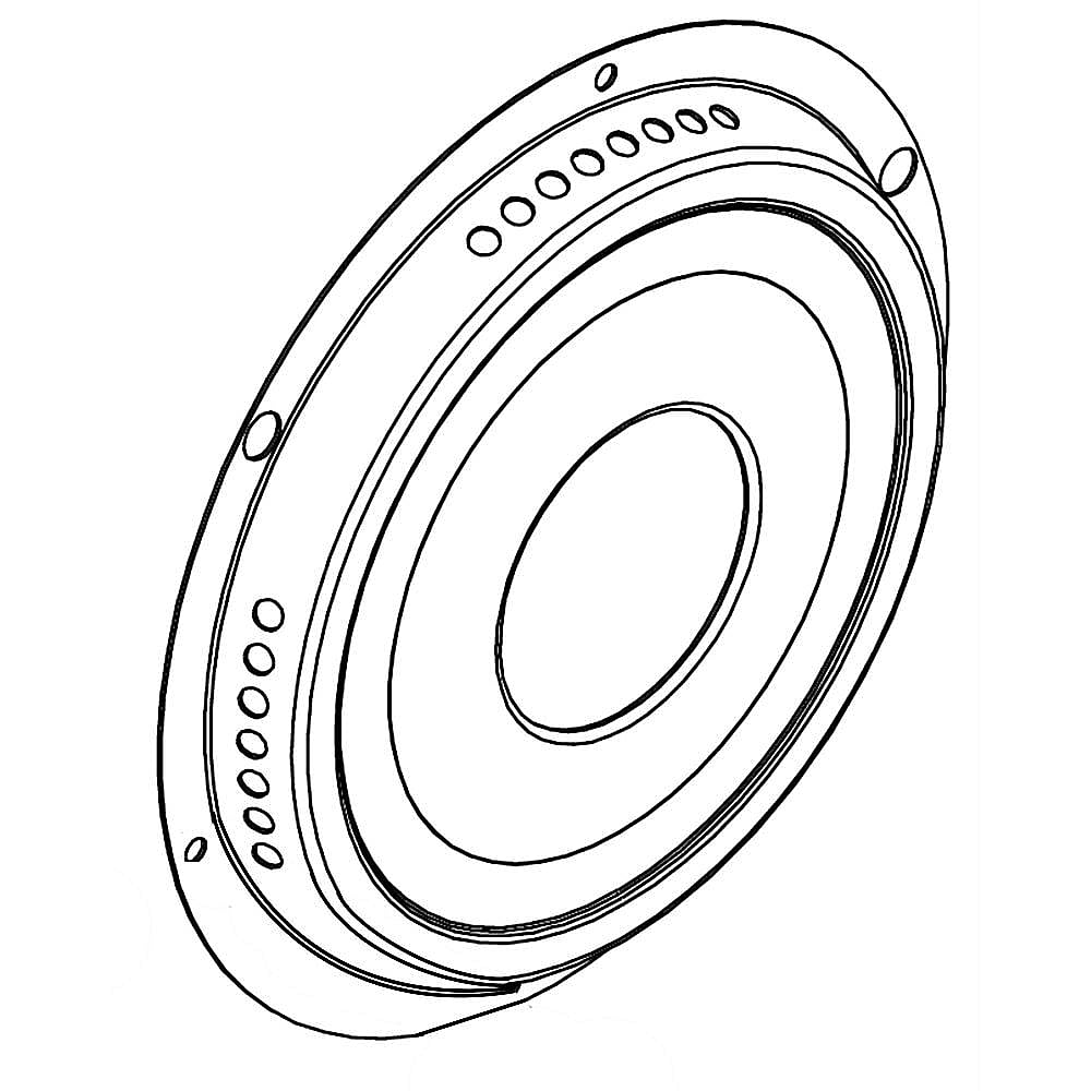 Photo of Part #wpw10346154, Cover | 9.90 x 2.25 x 12.19 from Repair Parts Direct