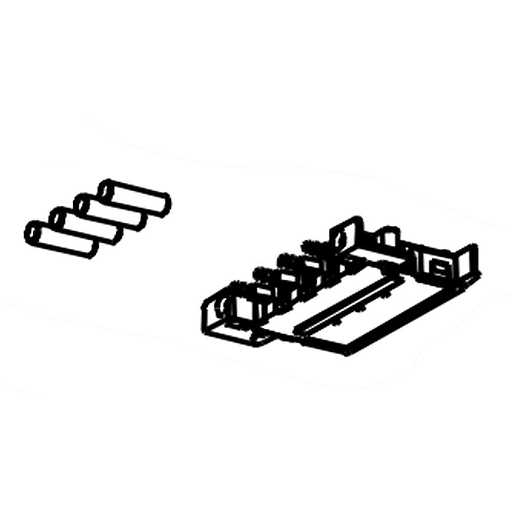 Part #wpw10350884, Range Hood Switch Assembly / 7.01 x 4.26 x 2.51