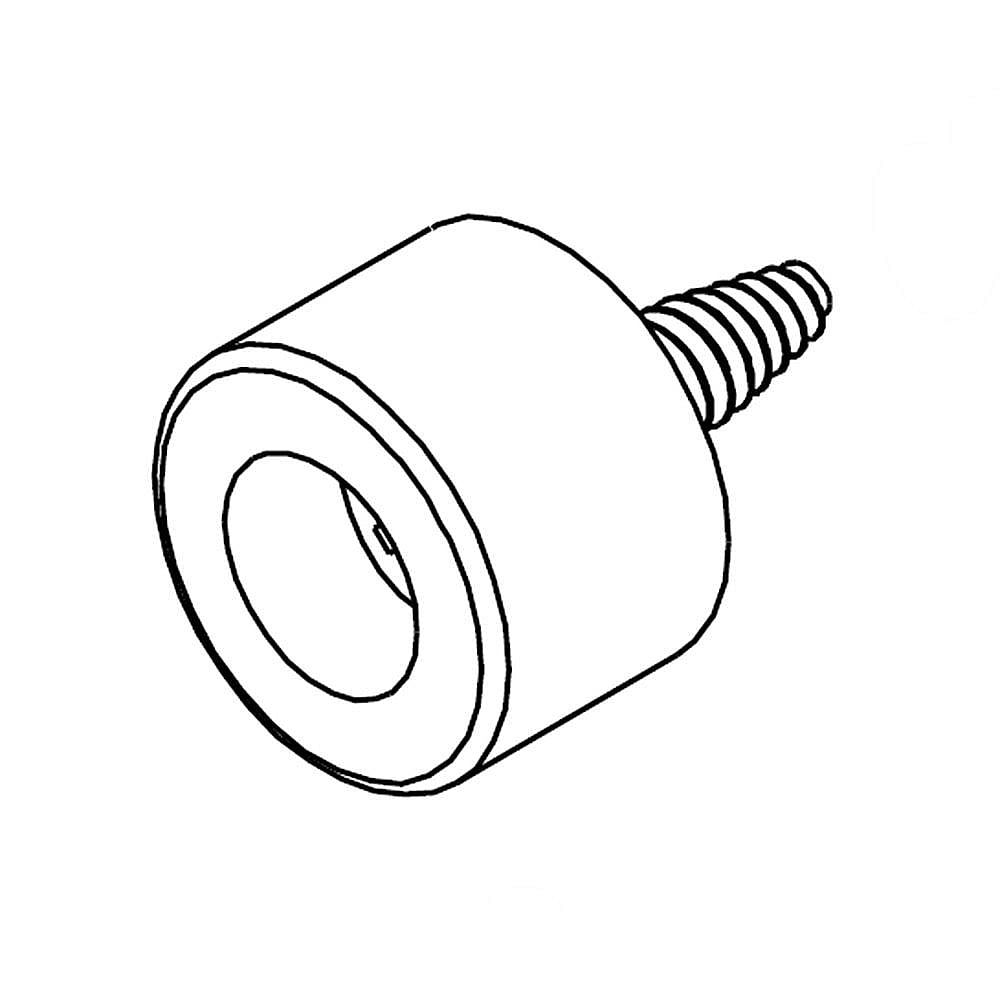 Part #wpw10351278, Bumper / 1.00 x 0.25 x 0.25