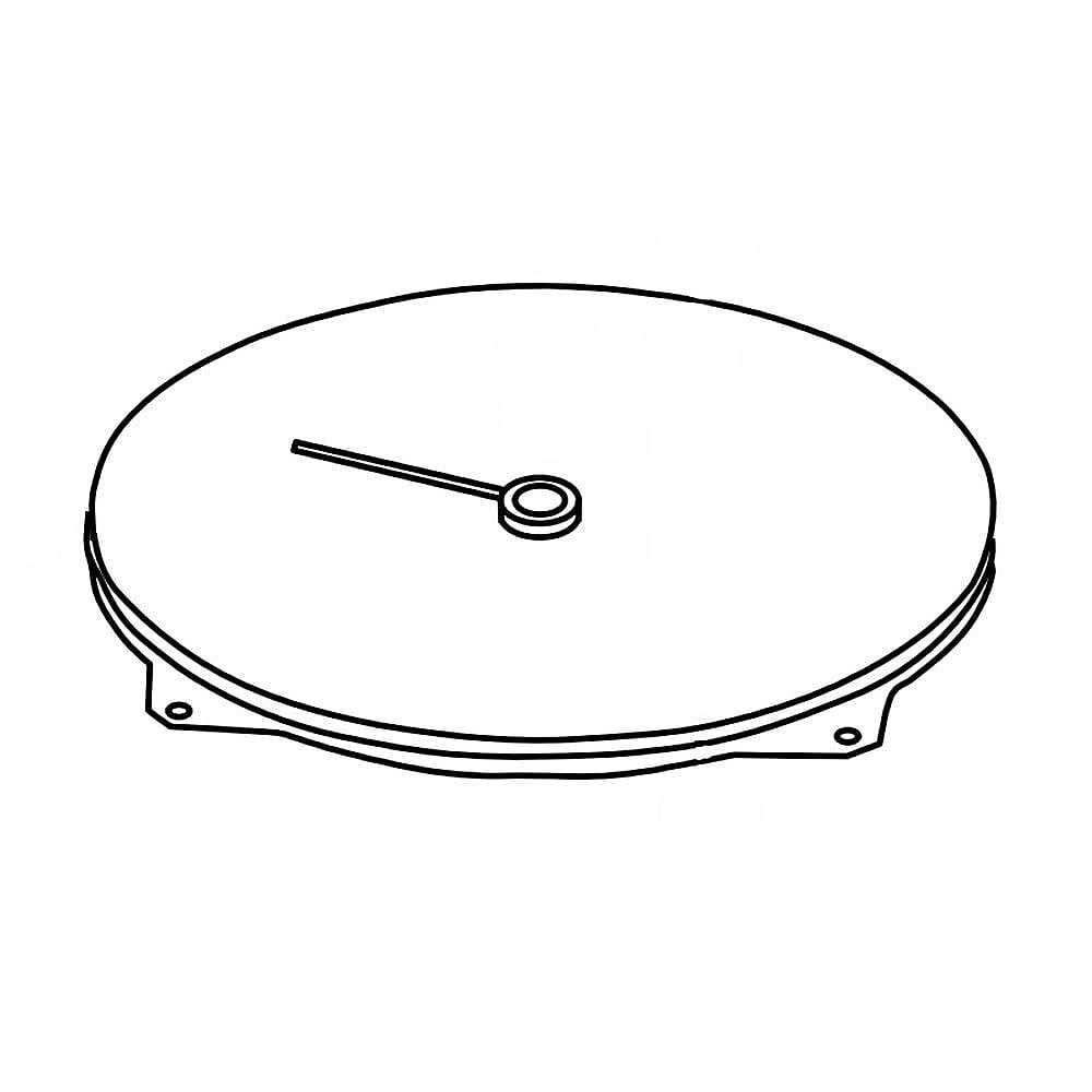 Photo of Part #wpw10396779, Plate | 18.50 x 1.75 x 16.75 from Repair Parts Direct