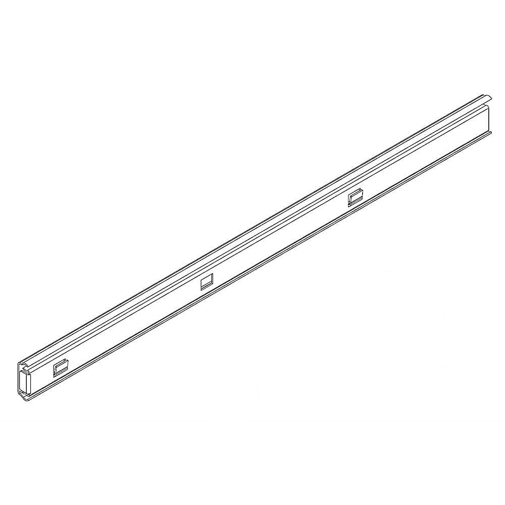 Part #wpw10441804, Range Broil Drawer Slide Rail, Left / 5.65 x 2.00 x 28.50