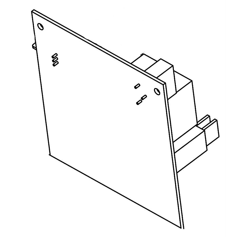 Part #wpw10520318, Microwave Display Board / 11.75 x 5.25 x 5.75