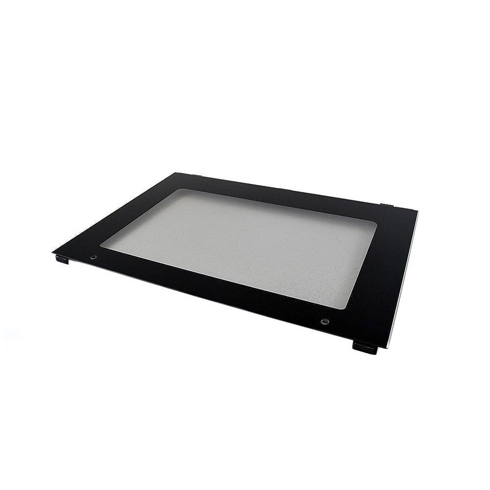 Part #wpw10535776, Range Oven Door Outer Panel (Black) (Replaces W10535776) / 35.40 x 24.50 x 5.75