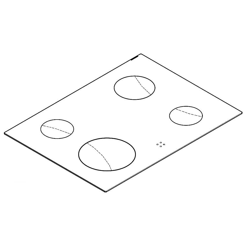Part #wpw10539072, Range Main Top Assembly | 39.57 x 6.82 x 30.32