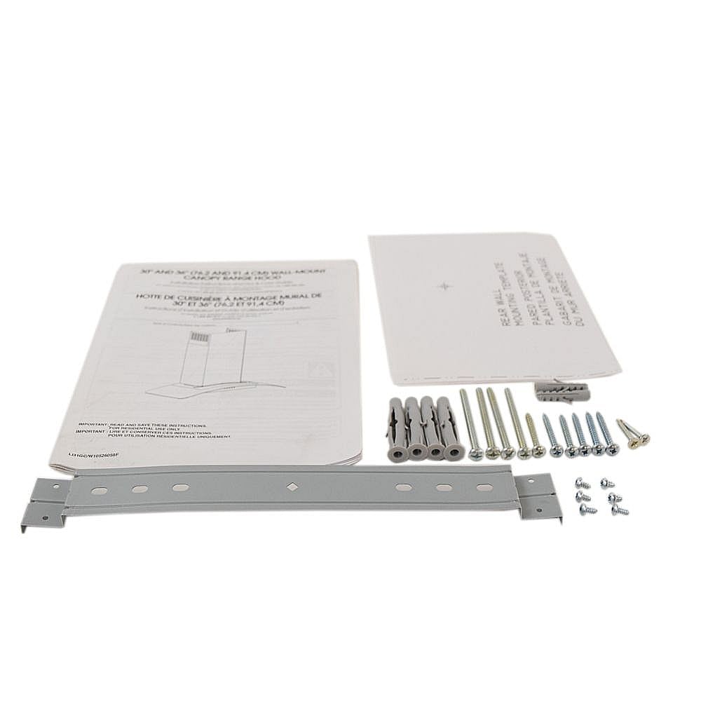 Part #wpw10576677, Range Hood Installation Kit / 12.00 x 10.00 x 0.05