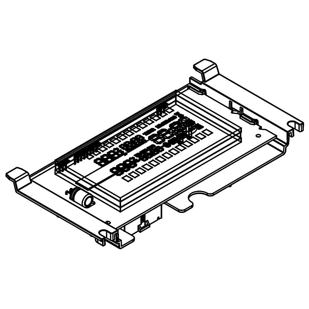 Part #wpw10603096, Whirlpool Range Display Board (Replaces W10603096) / 6.00 x 5.25 x 6.50