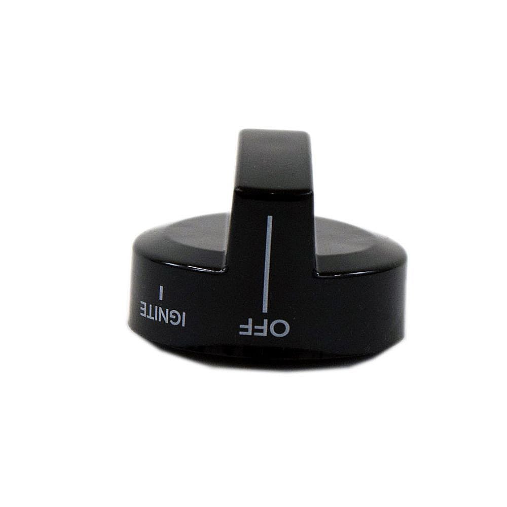 Part #wpw10614598, Range Surface Burner Knob (Replaces W10614598) / 2.25 x 2.25 x 1.50