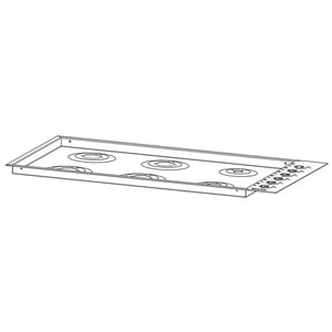 Cooktop Main Top WPW10618505