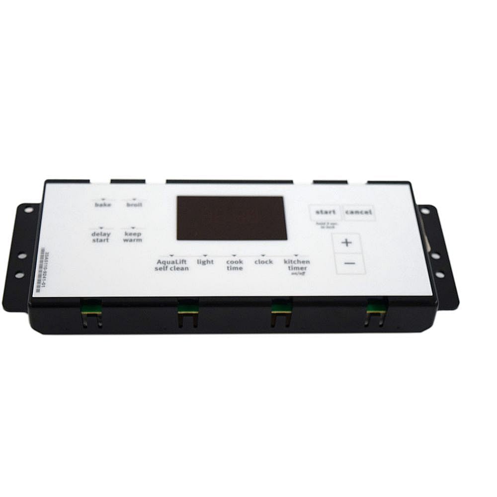 Part #wpw10655829, Range Oven Control Board And Clock (White) (Replaces W10655829) / 11.75 x 5.25 x 5.75