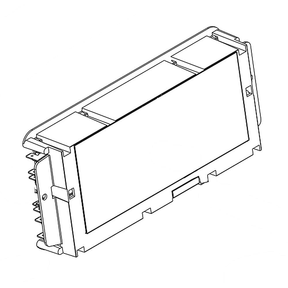 Photo of GE Part #wpw10655868, Ran Oven Control Board (Black) | 11.75 x 5.25 x 5.75 from Repair Parts Direct