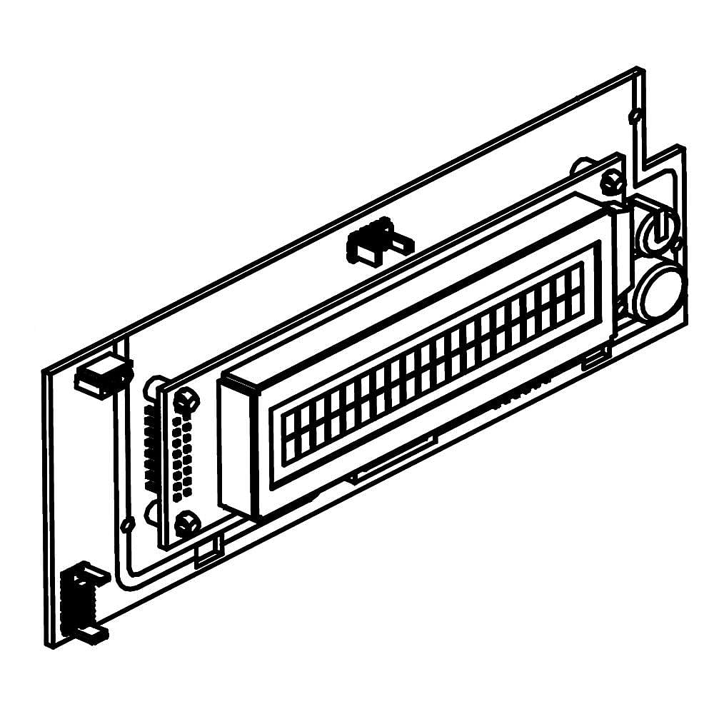 Photo of Part #wpw10661087, Control | 8.50 x 5.50 x 5.25 from Repair Parts Direct