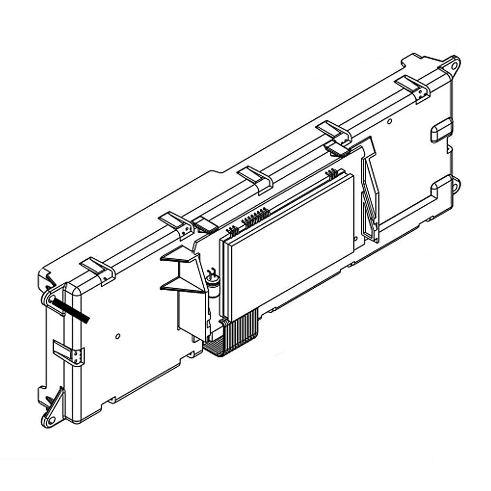 Part #wpw10686476, Range Oven Control Board | 15.25 x 5.25 x 5.75