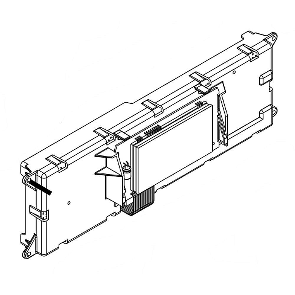 Part #wpw10686477, Range Oven Control Board | 15.25 x 5.25 x 5.75