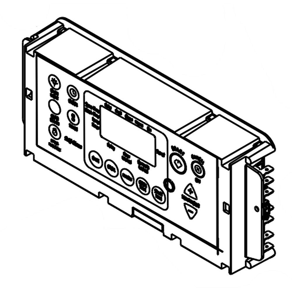 Part #wpw10687553, Range Oven Control Board / 11.75 x 5.25 x 5.75