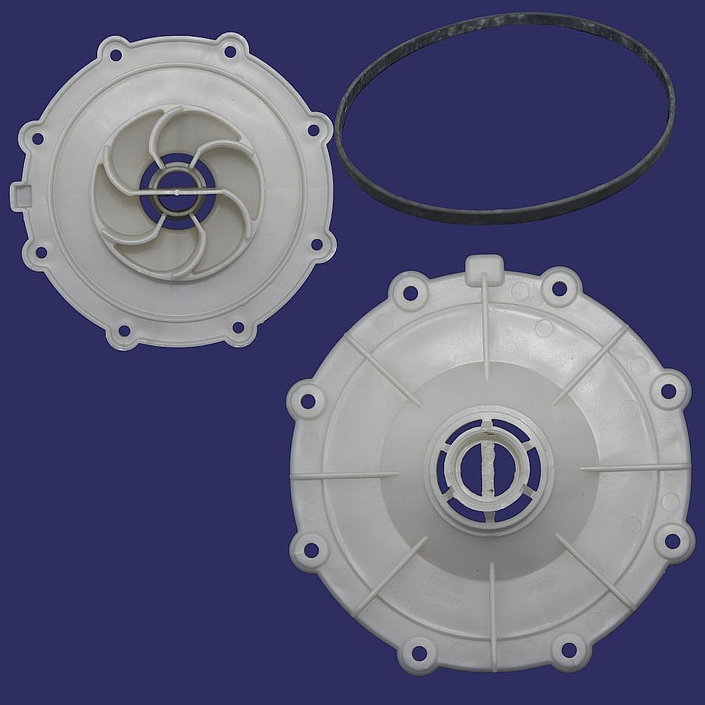 Part #wp3376844, Dishwasher Pump Outlet And Seal / 10.87 x 7.50 x 3.50